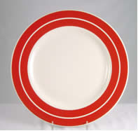 Nautica J Class� Red Dinner Plates