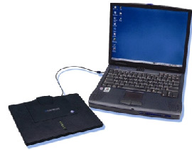 laptop and battery